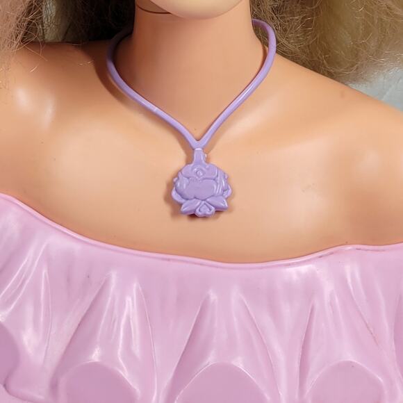 Vtg Barbie Style Me Doll Head Toy 12" Pink Shampoo Bottle Twisting 1983 Mattel - Picture 15 of 16